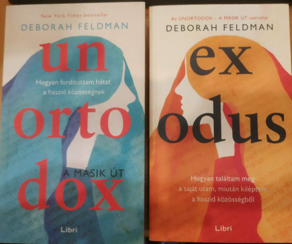 Deborah Feldman: Unortodox; Exodus borító képe