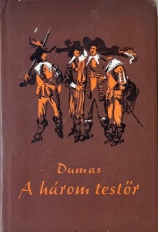 Alexandre Dumas: A három testőr borító képe